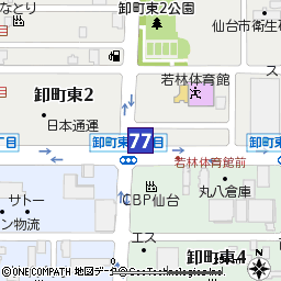 東卸町支店付近の地図