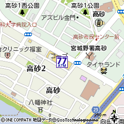 ＣＯ・ＯＰ高砂駅前店付近の地図