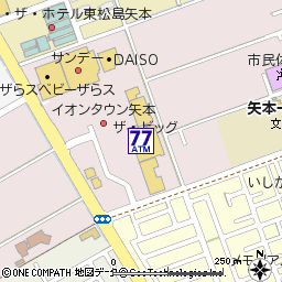 イオンタウン矢本付近の地図