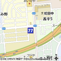 のぞみ野出張所付近の地図