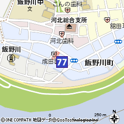 中津山支店（飯野川支店内にて営業）付近の地図