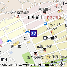 内脇支店付近の地図