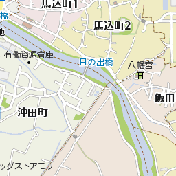 福岡県大牟田市沖田町9周辺の地図