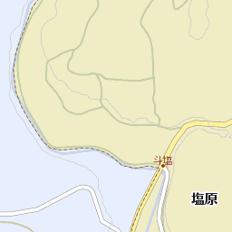 熊本県上益城郡山都町塩原333周辺の地図