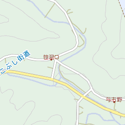 岐阜県下呂市金山町菅田笹洞1328周辺の地図