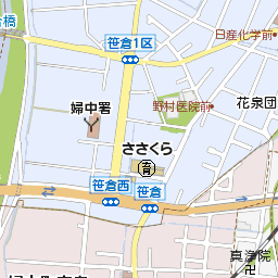 富山県富山市婦中町笹倉133周辺の地図