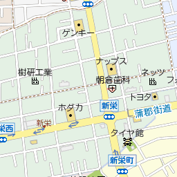 愛知県豊橋市新栄町南小向13周辺の地図