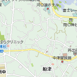 山梨県南都留郡富士河口湖町船津757周辺の地図