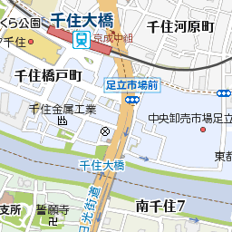 東京都足立区千住橋戸町40周辺の地図