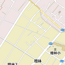 埼玉県越谷市増林2丁目368周辺の地図