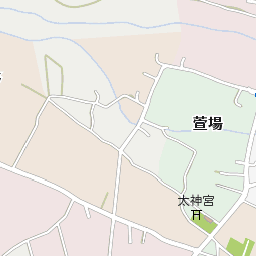 福島県福島市笹木野御林下周辺の地図