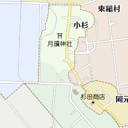 青森県平川市小杉西田2周辺の地図
