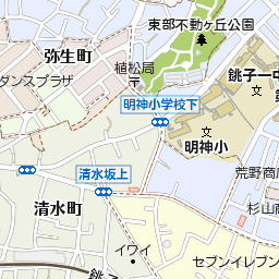 千葉県銚子市清水町2773周辺の地図
