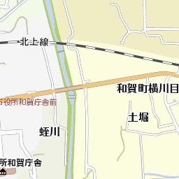 岩手県北上市和賀町横川目３６地割106周辺の地図