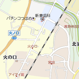 福島県双葉郡広野町下北迫火の口95周辺の地図