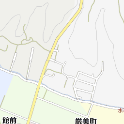 岩手県一関市厳美町古館16周辺の地図