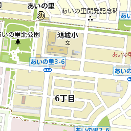 北海道札幌市北区あいの里３条6丁目3周辺の地図