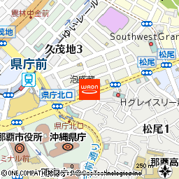 琉球民芸ギャラリー鍵石　久茂地店付近の地図