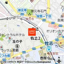 マックスバリュ牧志店付近の地図