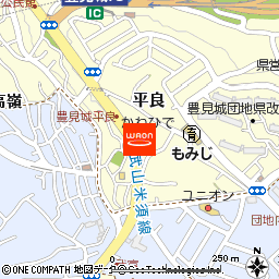 万年堂薬局平良店　医薬品小売部門付近の地図