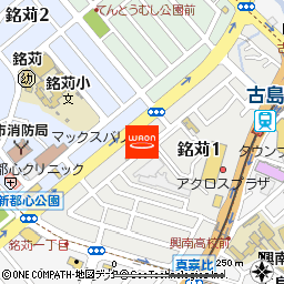 京都屋クリーニング マックスバリュめかる店付近の地図