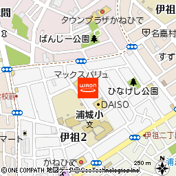 マックスバリュ伊祖店付近の地図