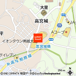 ASBeefam南城大里付近の地図