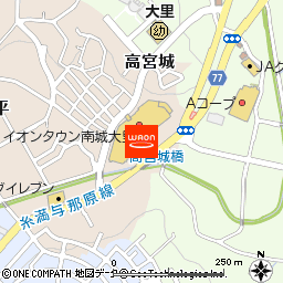 イオンタウン南城大里付近の地図