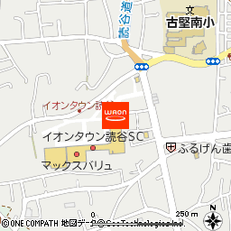 マックスバリュ読谷店付近の地図