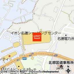 イオン名護店付近の地図