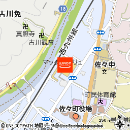 マックスバリュ佐々店付近の地図