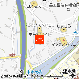 ホームワイド溝陸店付近の地図