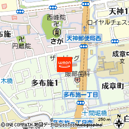 ザ・ビッグ多布施店付近の地図