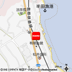 いすゞ自動車九州株式会社・長崎支店・島原営業所付近の地図