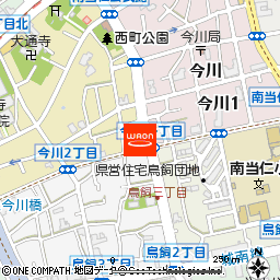 マックスバリュエクスプレス今川店付近の地図