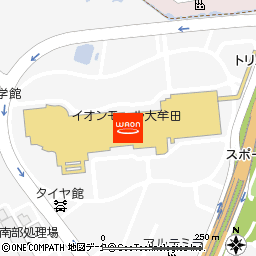 スポーツオーソリティ大牟田店付近の地図