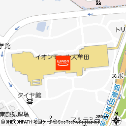 スポーツオーソリティ大牟田店付近の地図