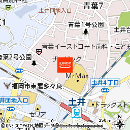 ザ・ビッグ土井店付近の地図