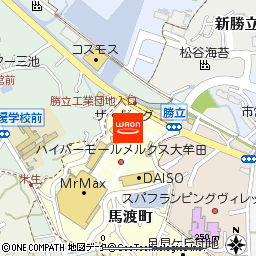 ザ・ビッグ大牟田店付近の地図