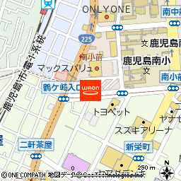 マックスバリュ東郡元店付近の地図