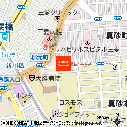 元気ショップ真砂付近の地図
