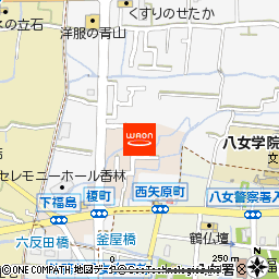 八女茶ｓｗｅｅｔｓなつめ付近の地図