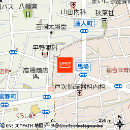 有限会社スミモータース付近の地図