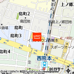 ASBeefam西熊本付近の地図