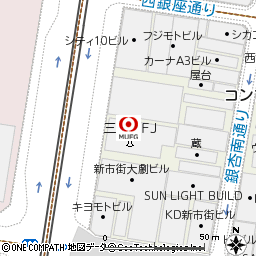 熊本支店付近の地図