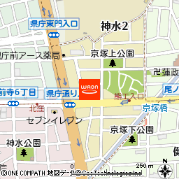 マックスバリュ神水店付近の地図