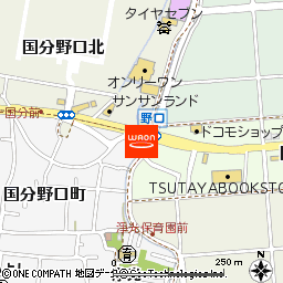 ミニミニＦＣ霧島店付近の地図