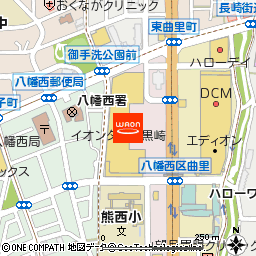 マックスバリュ黒崎店付近の地図