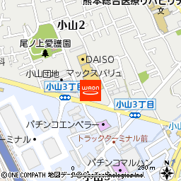 マックスバリュ新託麻店付近の地図