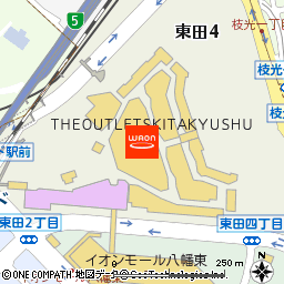 THE OUTLETS KITAKYUSHU付近の地図